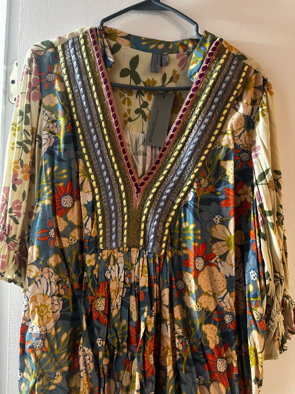 Floral Boho Tunic